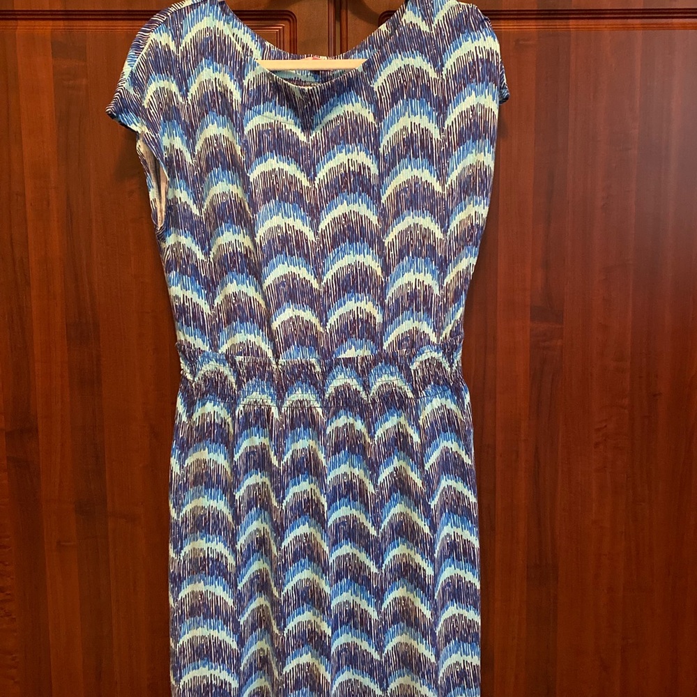 Lilly Pulitzer Blue Patterned Dress